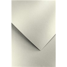 Galeria Papieru ozdobný papír Pearl světle stříbrná 250g, 20ks